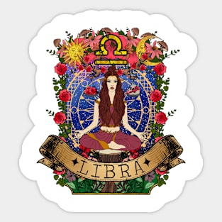 Horoscope girl Sticker